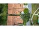 An aerial view of a condo with a private courtyard at 4440 Calle Serena, Sarasota, FL 34238