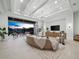 Spacious open-concept living room with a waterfront view at 3550 Flamingo Ave, Sarasota, FL 34242