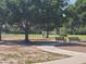 Community park with benches, soccer goals, and mature trees at 14812 Skip Jack Loop, Lakewood Ranch, FL 34202
