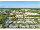Aerial view of a home in a quiet residential neighborhood at 6038 Lilli Way # 6038, Bradenton, FL 34207