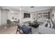 Bright living room features stylish furniture and a large sectional sofa at 6038 Lilli Way # 6038, Bradenton, FL 34207