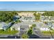 Aerial view showcasing the community's layout and surrounding area at 6038 Lilli Way # 6038, Bradenton, FL 34207