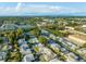 Aerial view of a home in a quiet residential neighborhood at 6038 Lilli Way # 6038, Bradenton, FL 34207