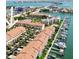 Beautiful waterfront condos and boat docks at the The Palms of Tierra community at 324 Madeira Cir, Tierra Verde, FL 33715