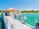 Fishing pier with scenic views and access at 324 Madeira Cir, Tierra Verde, FL 33715