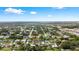 Aerial view of neighborhood highlighting a specific house at 4549 Targee Ave, North Port, FL 34287