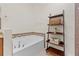 Elegant bathroom featuring a soaking tub with decorative shelving at 6309 75Th E Ave, Palmetto, FL 34221