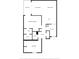 Two-bedroom, two-bath condo floor plan with balcony at 4660 Ocean Blvd # Q2, Sarasota, FL 34242