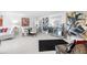 Spacious living room with stylish furniture and large artwork at 4660 Ocean Blvd # Q2, Sarasota, FL 34242