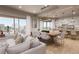 Open concept living and dining with modern kitchen at 1150 Windsong Ln # 400, Sarasota, FL 34242