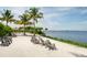 Relaxing beach area with chairs and views at 379 Aruba Cir # 202, Bradenton, FL 34209