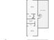 Second-floor plan, 2 bedrooms, 1 bathroom at 6800 Placida Rd # 281, Englewood, FL 34224