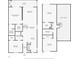 Two-story floor plan, 3 bedrooms, 2 bathrooms at 6800 Placida Rd # 281, Englewood, FL 34224