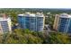 Luxury building with water access in a tropical setting at 409 N Point Rd # 501, Osprey, FL 34229
