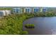 Luxury building with water access in a tropical setting at 409 N Point Rd # 501, Osprey, FL 34229