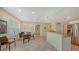 Kitchen with a breakfast nook and stainless steel appliances at 16450 Gloria Ln # 105, Nokomis, FL 34275