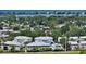 Aerial view of the property and community at 16450 Gloria Ln # 105, Nokomis, FL 34275