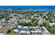 Wide aerial view of community near waterfront at 16450 Gloria Ln # 105, Nokomis, FL 34275