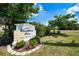 Blackburn Cove community entrance sign at 16450-16453 Gloria Lane at 16450 Gloria Ln # 105, Nokomis, FL 34275