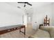 Empty Office with hardwood floors and a large window providing natural light at 310 Lake Tahoe Ct, Englewood, FL 34223