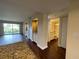 Open concept kitchen with granite countertops and updated cabinetry at 2320 Terra Ceia Bay Blvd # 203, Palmetto, FL 34221