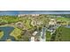 Aerial view of waterfront community with golf course at 2320 Terra Ceia Bay Blvd # 203, Palmetto, FL 34221