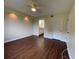 Primary bedroom with wood-look floors and ensuite bathroom at 2320 Terra Ceia Bay Blvd # 203, Palmetto, FL 34221