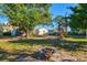 Large, shaded backyard with plenty of room for recreation and outdoor enjoyment at 1810 28Th W St, Bradenton, FL 34205