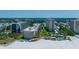 Aerial view of resort community near the beach at 5920 Midnight Pass Rd # 104, Sarasota, FL 34242