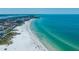 Beachfront aerial view showcasing coastline and ocean at 5920 Midnight Pass Rd # 104, Sarasota, FL 34242