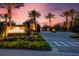 Gated entrance to Legacy Estates community at 5309 Greenbrook Dr, Sarasota, FL 34238