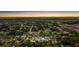 Aerial view of the house and surrounding area at 4593 Targee Ave, North Port, FL 34287