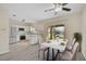 Modern kitchen with stainless steel appliances and white cabinets at 14939 Amberjack Ter # 102, Lakewood Ranch, FL 34202