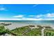 Stunning ocean view from beach access boardwalk at 2510 Gulf N Dr, Bradenton Beach, FL 34217
