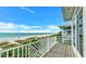 Private balcony offering stunning ocean views at 2510 Gulf N Dr, Bradenton Beach, FL 34217
