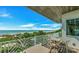 Private balcony overlooking the ocean at 2510 Gulf N Dr, Bradenton Beach, FL 34217
