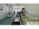 Bright living room with ample space and view to the entrance at 5906 Garden Ln # A22, Bradenton, FL 34207