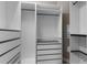 Bright and spacious walk-in closet with custom shelving at 12014 Perennial Pl, Lakewood Ranch, FL 34211