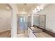 Spa-like bathroom with walk-in shower and double vanity at 16132 Ivy Ridge Ct, Port Charlotte, FL 33953
