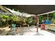 Relaxing garden area filled with various plants at 3005 39Th W Ave, Bradenton, FL 34205