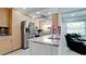 Modern kitchen with stainless steel appliances and granite countertops at 3005 39Th W Ave, Bradenton, FL 34205