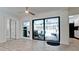 Dining room with sliding doors leading to the lanai and pool at 3005 39Th W Ave, Bradenton, FL 34205