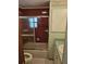 Bathroom featuring a shower/tub combination with maroon tiles at 407 White Oak Way, Sarasota, FL 34237