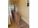 Wooden ramp leading up to the covered porch at 407 White Oak Way, Sarasota, FL 34237