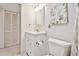 Clean bathroom with white vanity and toilet at 3438 Wood Owl Cir # 275, Bradenton, FL 34210
