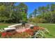 Bent Tree community entrance with landscaping at 7430 Weeping Willow Dr, Sarasota, FL 34241