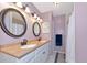 Bathroom boasts double sinks and updated fixtures at 15440 County Road 675, Parrish, FL 34219
