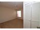Bedroom with large closet and window with natural light at 1213 Tallywood Dr # 7007, Sarasota, FL 34237
