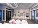 Modern kitchen features wine storage at 1800 Webber St, Sarasota, FL 34239