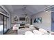 Spacious living area with fireplace and built-ins at 1800 Webber St, Sarasota, FL 34239